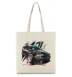 Еко-сумка BMW art Бежевий Еко-сумка BMW art Бежевий фото