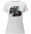 Жіноча преміум футболка BMW art Білий Жіноча преміум футболка BMW art Білий фото