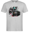 Чоловіча футболка BMW art Сірий фото