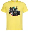 Чоловіча футболка BMW art Лимонний фото