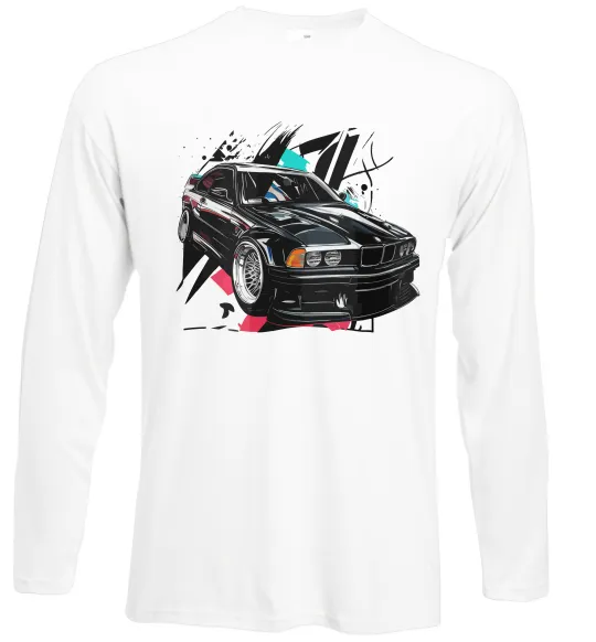 Лонгслів BMW art Білий фото