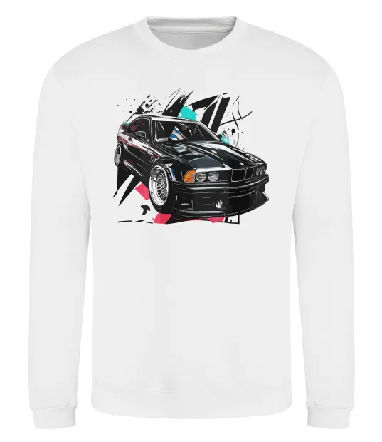 Світшот BMW art Білий фото