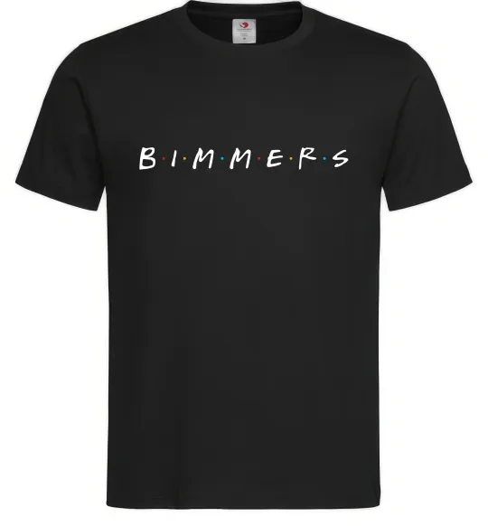 Чоловіча футболка Bimmers Чорний фото