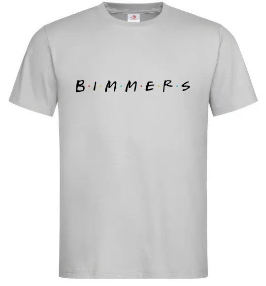 Чоловіча футболка Bimmers Сірий фото