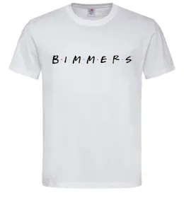 Чоловіча футболка Bimmers Білий Чоловіча футболка Bimmers Білий фото