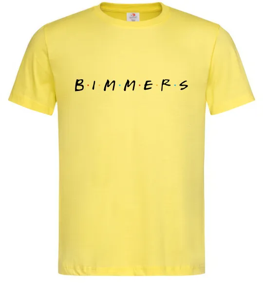 Чоловіча футболка Bimmers Лимонний фото