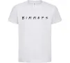 Дитяча футболка Bimmers Білий Дитяча футболка Bimmers Білий фото
