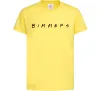 Дитяча футболка Bimmers Лимонний Дитяча футболка Bimmers Лимонний фото
