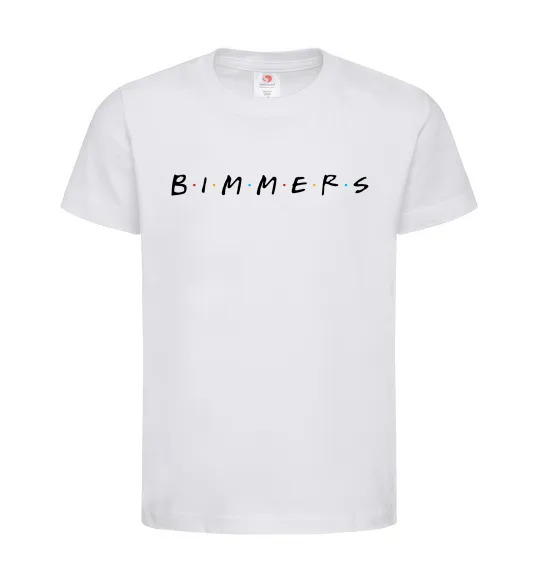 Дитяча футболка Bimmers Білий фото