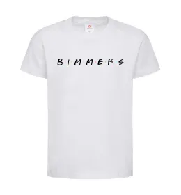 Дитяча футболка Bimmers Білий фото