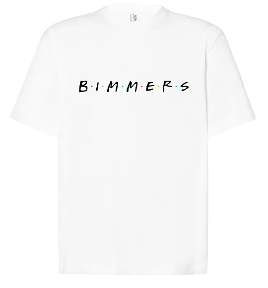 Футболка Оверсайз Bimmers Білий фото