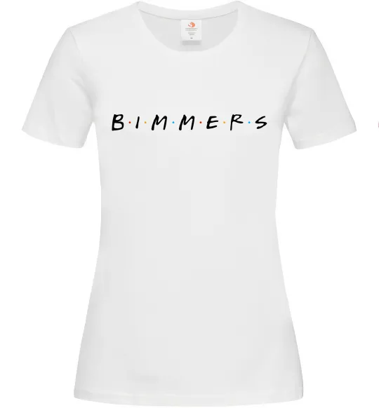 Жіноча футболка Bimmers Білий фото