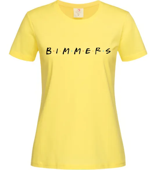 Жіноча футболка Bimmers Лимонний фото