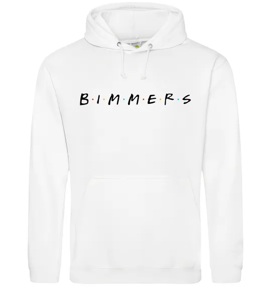 Жіноча толстовка (худі) Bimmers Білий фото