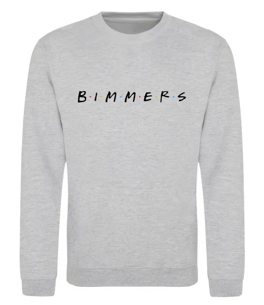 Світшот Bimmers Сірий меланж фото