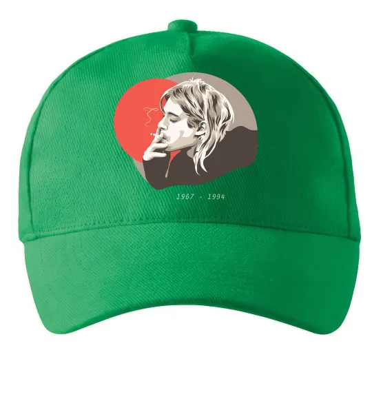 Кепка Курт Кобейн 1967-1994 Зелений фото
