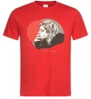Чоловіча футболка Курт Кобейн 1967-1994 Червоний фото
