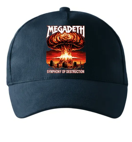 Кепка Megadeth Symphony of destruction Темно-синій фото