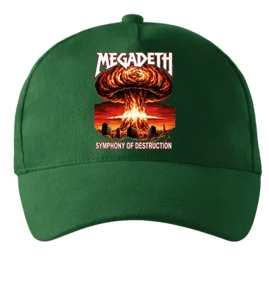 Кепка Megadeth Symphony of destruction Темно-зелений фото