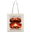 Еко-сумка Megadeth Symphony of destruction Бежевий фото