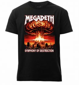 Мужская премиум футболка Megadeth Symphony of destruction Мужская премиум футболка Megadeth Symphony of destruction