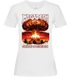 Жіноча футболка Megadeth Symphony of destruction Білий Жіноча футболка Megadeth Symphony of destruction Білий фото