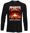 Лонгслів Megadeth Symphony of destruction Чорний фото