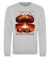 Світшот Megadeth Symphony of destruction Сірий меланж фото