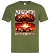 Чоловіча футболка Megadeth Symphony of destruction Оливковий Чоловіча футболка Megadeth Symphony of destruction Оливковий фото