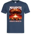Чоловіча футболка Megadeth Symphony of destruction Темно-синій Чоловіча футболка Megadeth Symphony of destruction Темно-синій фото