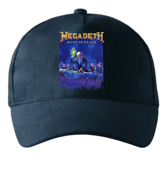 Кепка Megadeth Rust in peace Темно-синій фото