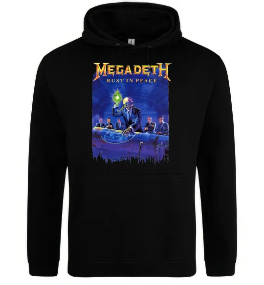 Жіноча толстовка (худі) Megadeth Rust in peace Чорний фото