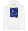 Жіноча толстовка (худі) Megadeth Rust in peace Білий Жіноча толстовка (худі) Megadeth Rust in peace Білий фото