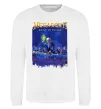 Світшот Megadeth Rust in peace Білий Світшот Megadeth Rust in peace Білий фото