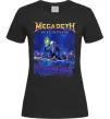Жіноча футболка Megadeth Rust in peace Чорний фото