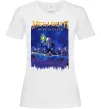 Жіноча футболка Megadeth Rust in peace Білий фото