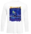 Лонгслів Megadeth Rust in peace Білий фото