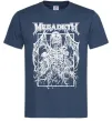 Чоловіча футболка Megadeth skeleton Темно-синій Чоловіча футболка Megadeth skeleton Темно-синій фото
