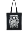 Еко-сумка Megadeth skeleton Чорний фото