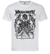 Чоловіча футболка Megadeth skeleton Білий Чоловіча футболка Megadeth skeleton Білий фото