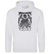 Чоловіча толстовка (худі) Megadeth skeleton Сірий меланж фото