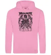 Жіноча толстовка (худі) Megadeth skeleton Рожевий фото