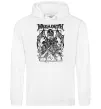 Жіноча толстовка (худі) Megadeth skeleton Білий Жіноча толстовка (худі) Megadeth skeleton Білий фото