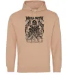 Жіноча толстовка (худі) Megadeth skeleton Пісочний Жіноча толстовка (худі) Megadeth skeleton Пісочний фото