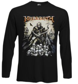 Лонгслив Megadeth черепи Лонгслив Megadeth черепи