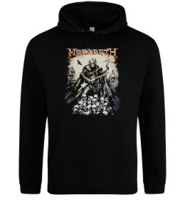 Женская толстовка (худи) Megadeth черепи