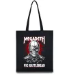 Еко-сумка Megadeth Vic Rattlehead art Чорний фото