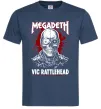 Чоловіча футболка Megadeth Vic Rattlehead art Темно-синій Чоловіча футболка Megadeth Vic Rattlehead art Темно-синій фото