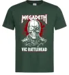 Чоловіча футболка Megadeth Vic Rattlehead art Темно-зелений Чоловіча футболка Megadeth Vic Rattlehead art Темно-зелений фото