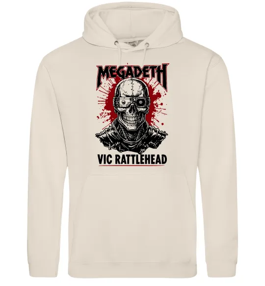 Жіноча толстовка (худі) Megadeth Vic Rattlehead art Таш фото